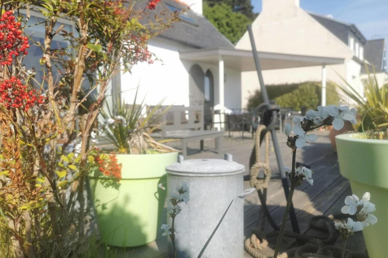 Villa Maison De Pecheur - Coucher De Soleil En Terrasse Plouézocʼh Exterior foto